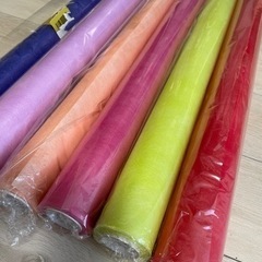 ラッピングペーパー　6色セット　65cm×20m