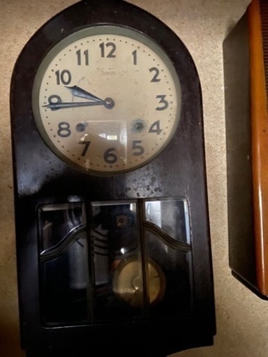 昭和レトロ　アンティーク　YAMATO ボンボン柱時計