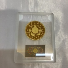 天皇陛下御即位記念１０万円金貨  30g  ①の画像