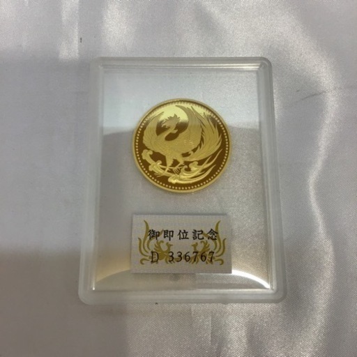 天皇陛下御即位記念１０万円金貨  30g  ①