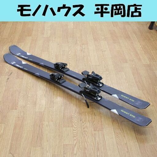 150cm メンズ スキー2点セット ハート カービングスキー ビンディング付き Hart Quest STD RC ブラック系 スキー板 札幌市 清田区 平岡