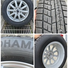 80系ノア、ヴォクシー　走行500km未満スタッドレス　ヨコハマ アイスガード6 iG60の画像