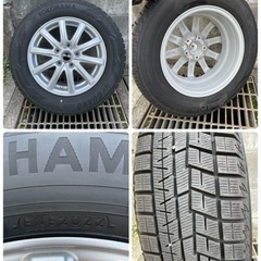 80系ノア、ヴォクシー　走行500km未満スタッドレス　ヨコハマ アイスガード6 iG60の画像