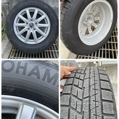 80系ノア、ヴォクシー　走行500km未満スタッドレス　ヨコハマ アイスガード6 iG60の画像