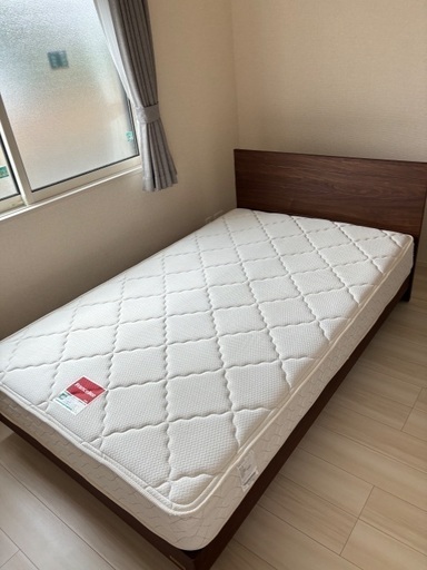 【お取引成立済】フランスベッド セミダブル 硬め