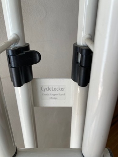 サイクルロッカー CS-650 サイクルロッカー CS-650 白 ロードバイク