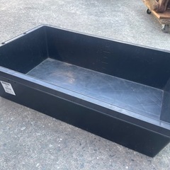 ⭐︎中古品 トロ舟 セメント、コンクリート混ぜ容器 820x61...