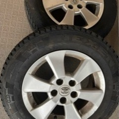 受け渡し決定】スタッドレスタイヤホイール4本セット 215/65R16