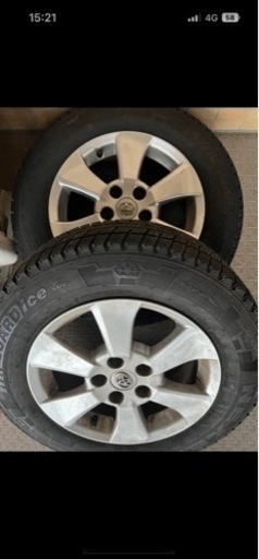 【受け渡し決定】スタッドレスタイヤホイール４本セット　215/65R16