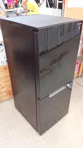 安心の除菌洗浄済シャープ SHARP SJ–GD15G–B 152L 2ドア冷蔵庫 2021年製 保証有り【愛千143】