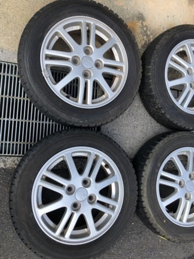 ダイハツ純正ホイール　155/65R14 ダンロップ