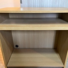 無印良品のキッチン収納棚の画像