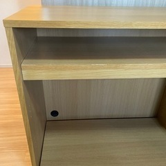 無印良品のキッチン収納棚の画像