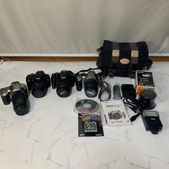 デジタル一眼レフカメラ　まとめて　現状品