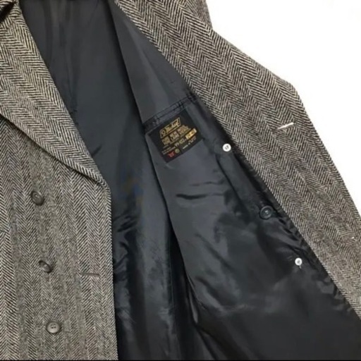 【ビンテージ】St Michael x Harris Tweed 英国製