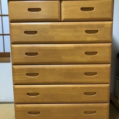 木製整理タンス