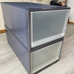 ［収納］衣装ケース×2 （お引き渡し決定致しました）