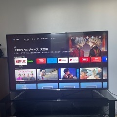 TCL 50V型 4K 液晶テレビ スマートテレビ 50P618...