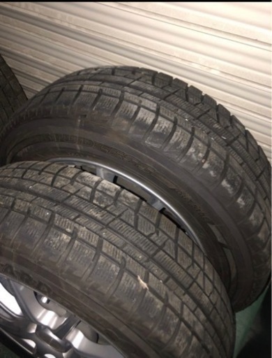 スタッドレスタイヤ&ホイール175/65R14インチ4本中古　マナレイ　ヨコハマICEGUARD