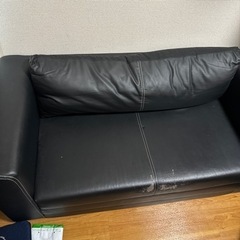 IKEA 革ソファー
