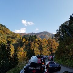 新潟の清津峡紅葉ツーリング🏍 - 友達