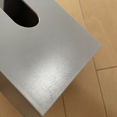 +d フォリオ ティッシュケース グレー 2個の画像