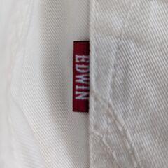 EDWIN 白の画像