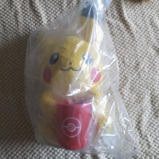 ポケモン ピカチュウぬいぐるみ①