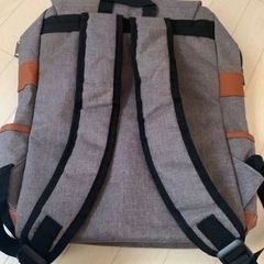 【未使用】グレー リュックサックの画像
