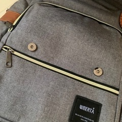 【未使用】グレー リュックサックの画像
