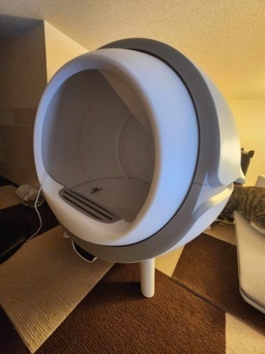 猫自動トイレ　FRAPOW うんち専用袋付け