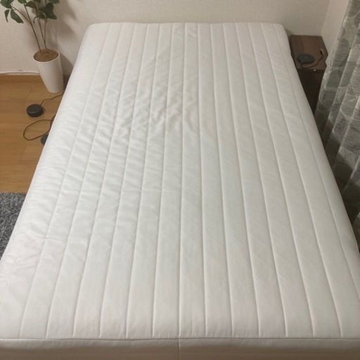 無印良品　脚付マットレス・高密度ポケットコイル・セミダブル