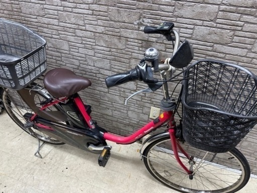 東京23区配達無料　新基準　Panasonic パナソニック　ビビ DX 8Ah電動自転車☆中古☆パナ 512