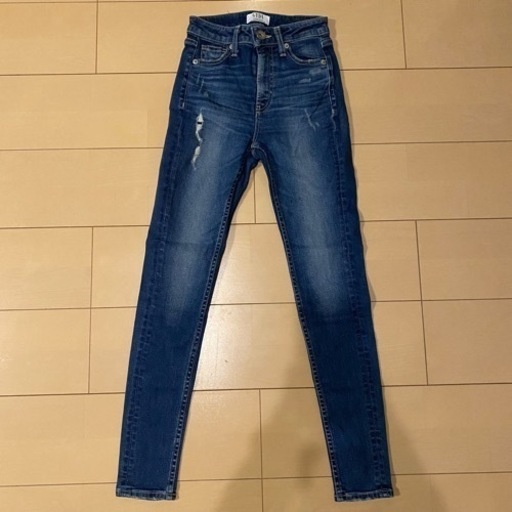 gyda bothripped デニム 2024 GYDA M/W BOTH RIPPED スキニーデニムパンツ