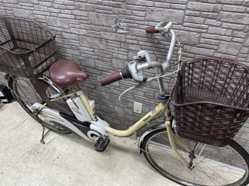 東京23区配達無料　新基準　Panasonic パナソニック　ビビ EX 10Ah電動自転車☆中古☆パナ 513
