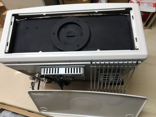 購入者様と打合せ中！ＦＦ式床暖房ストーブ完動品2013年製