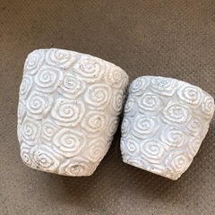 プランター2個セット　　使用済み品