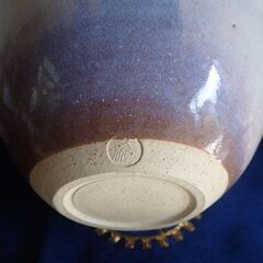萩焼　壺　椿窯天鵬山