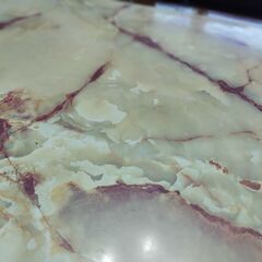 大理石調センターテーブル　値下げしましたの画像