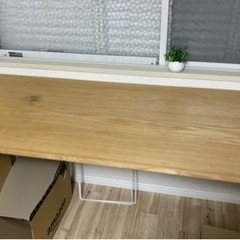 無印良品　オーク材天板　システムデスク　幅150cm 無印良品システムデスク‧オーク材天板‧幅150cm - メルカリ