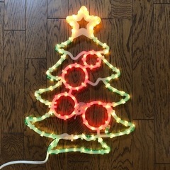 【受け渡し完了】クリスマスイルミネーション　サンタクロース　クリスマスツリーの画像