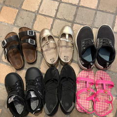 子供靴19センチ　6足
