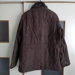 メンズコート　LL 茶色の画像