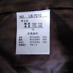 メンズコート　LL 茶色の画像