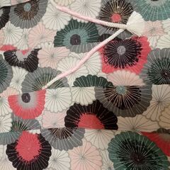 【値下】羽織　菊柄　身丈80cmの画像