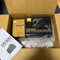 D5300 ダブルズームキット同等＋単焦点レンズ
