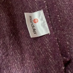 美品☆ヨガ　ブランケット　マンドゥカ　リサイクルウールの画像