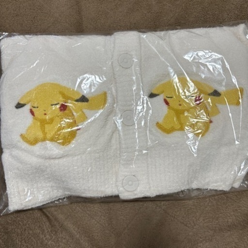 ジェラートピケ ポケモン ベビモコジャガードショール カーディガン ピカチュウ ポケモンスリープ
