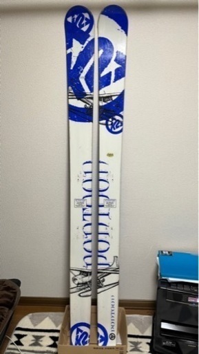 受付終了【希少】K2 pontoon ポントゥーン 青 レア　スキー板