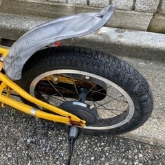 子供用自転車　14インチ　スタンド付きの画像